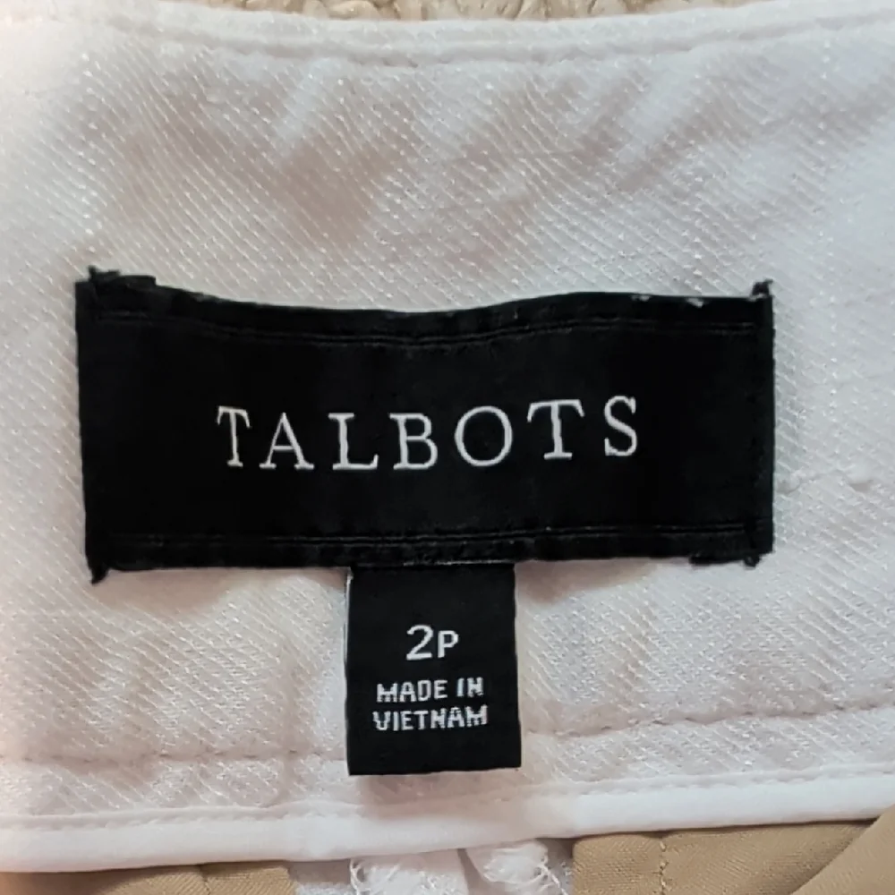 Talbots High Rise Linen Pants, 2P, Inseam 28 - Picture 3 of 8